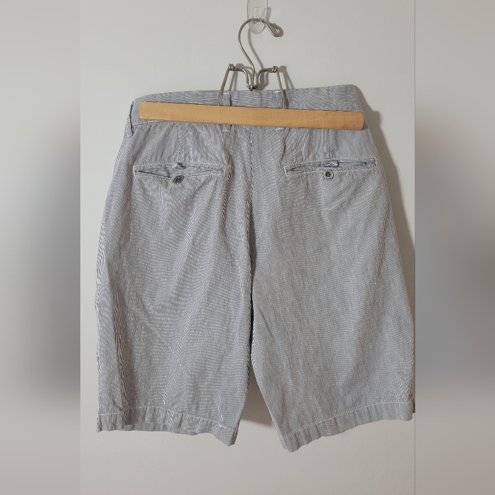 Mens Gap Striped Shorts 30 Waist